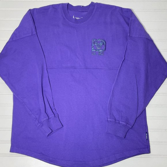 NEW Walt Disney World 2019 Purple Potion Spirit Jersey Sweater Shirt Sz S RARE - Picture 9 of 13